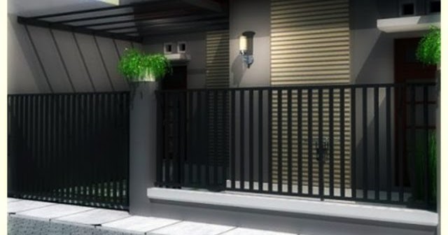 model pagar  minimalis 2014 desain gambar furniture rumah 