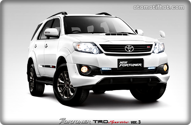 Spesifikasi dan Harga Mobil Toyota Fortuner TRD Sportivo 2015