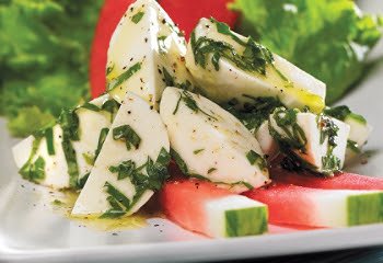 bocconcini and watermelon recipe