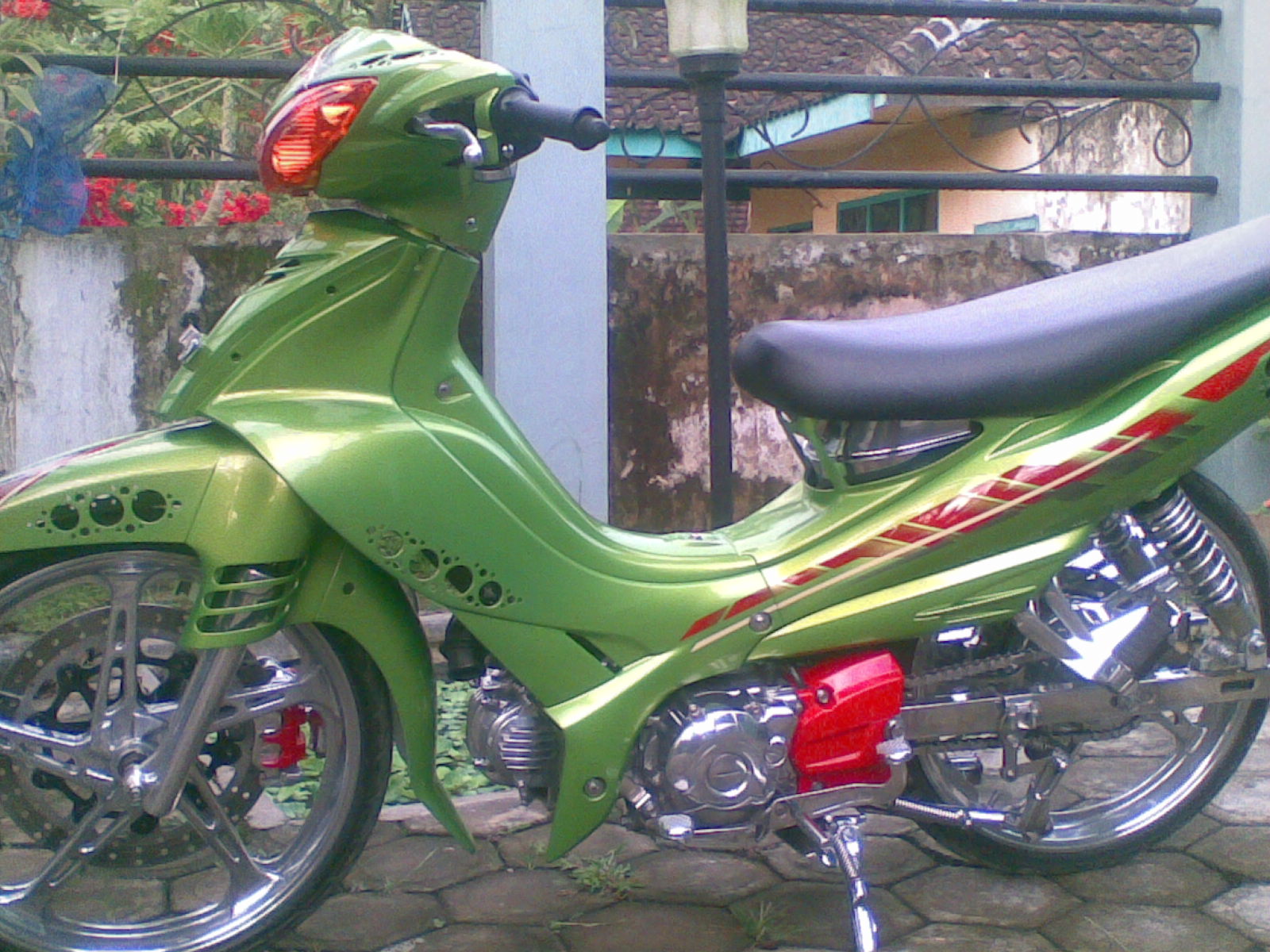 Download Koleksi 87 Modif Motor Jupiter Z Warna Hijau Terkeren