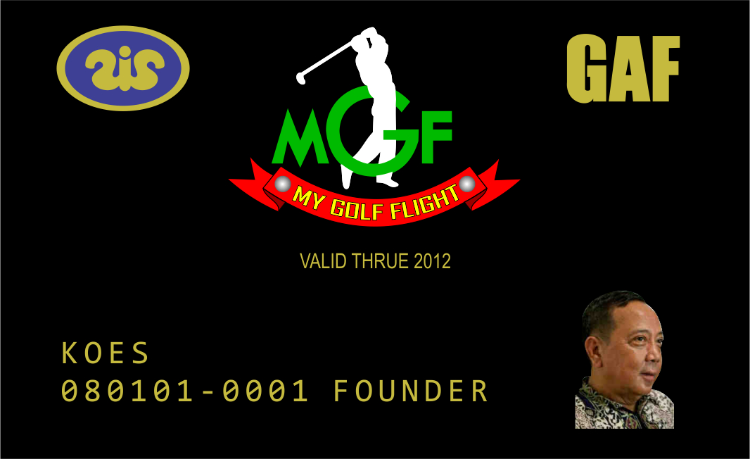 Member Card My Golf Flight  Fifty First Production