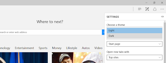 Cara Mengubah Tema Microsoft Edge Menjadi Dark/Light