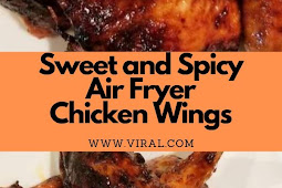 Sweet and Spicy Air Fryer Chicken Wings