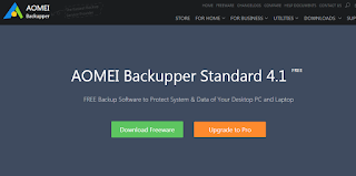 Try AOMEI Backupper to Replace Windows Inbuilt Backup Program
