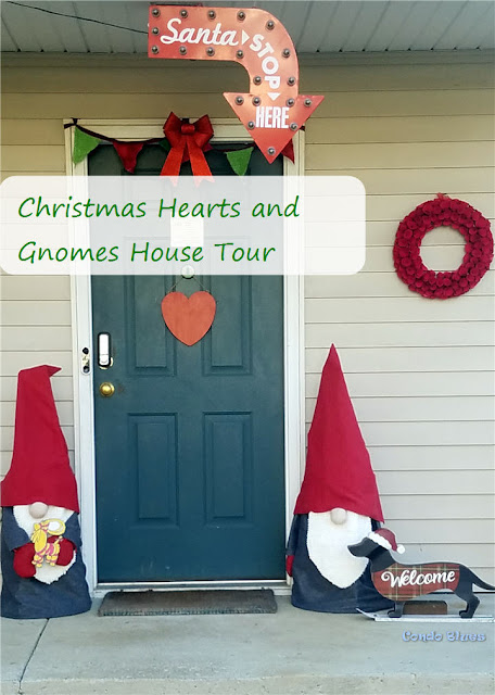 Christmas out door decoration house tour