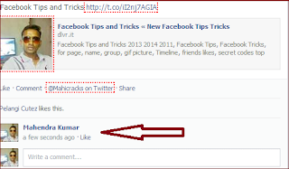 How to make Blank comment on Facebook image photo