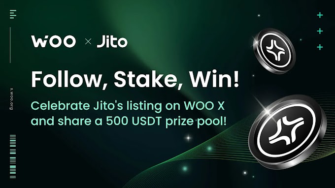 WOO X x Jito 500 USDT prize pool!