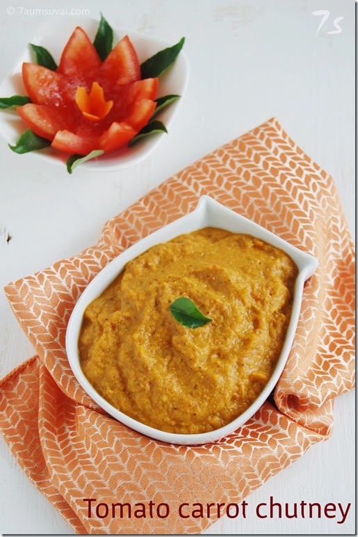 Tomato carrot chutney
