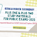 Plus One-Plus Two Study Materials for Public Exams 2023