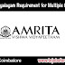 Amrita Vidyalayam Requirement for Multiple Openings