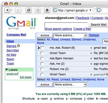 Gmail : Email From Google