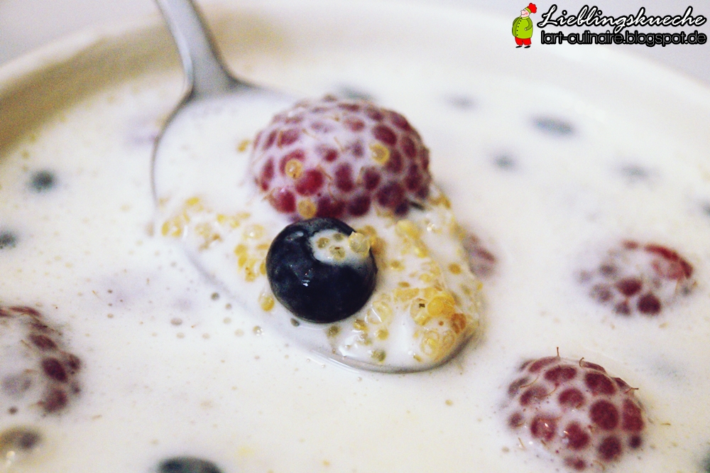 Quinoa-Müsli mit Heidelbeeren 