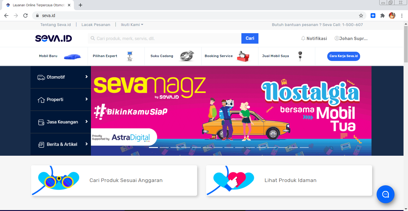 SEVA Mobil Bekas