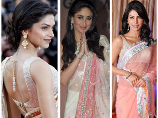 Bollywood Celebrities, Celebrities in Saree