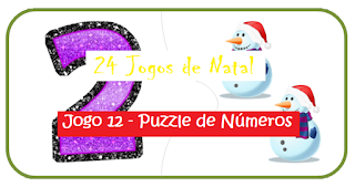 Natal - Jogo puzzle de números