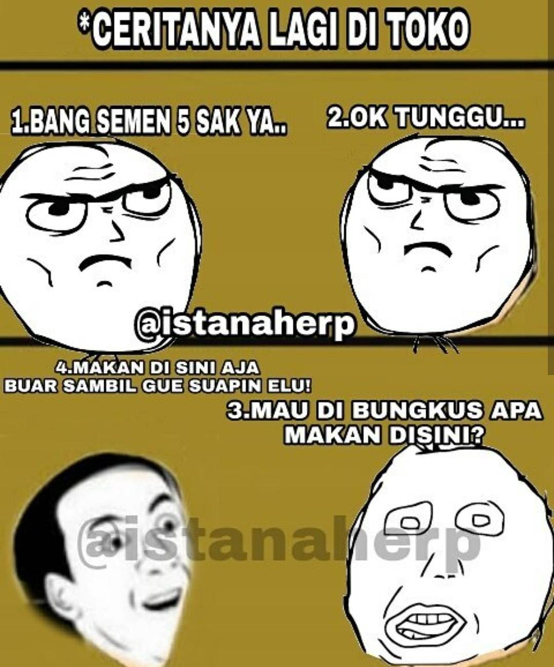 Gambar Meme Lucu Herp Dan Cage Keren Dan Terbaru DP BBM Lucu