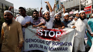 Aksi Solidaritas Rohingya di Malaysia
