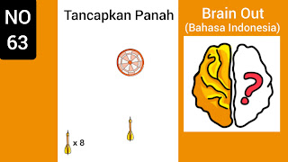 Kunci Jawaban Brain Out Level 63: Tancapkan Panah