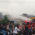 Polsek Kota Agung Identifikasi Kebakaran Rumah Beserta Toko di Jalur Dua Ir. Juanda