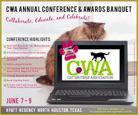 Cat Writers' Association Conference, June 7-9, 2018