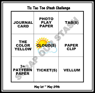 May Tic Tac Toe Stash Challenge