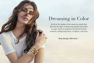 Pictured is the new face of David Yurman for the spring-summer 2013 season. 