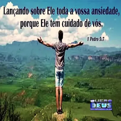 Lance sua ansiedade sobre Ele