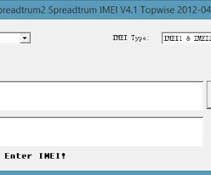 Spreadtrum Android  IMEI  Tools