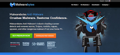 Download malwarebytes to delete malware for good