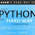 Learning python the hard way PDF Book Free Download 2020