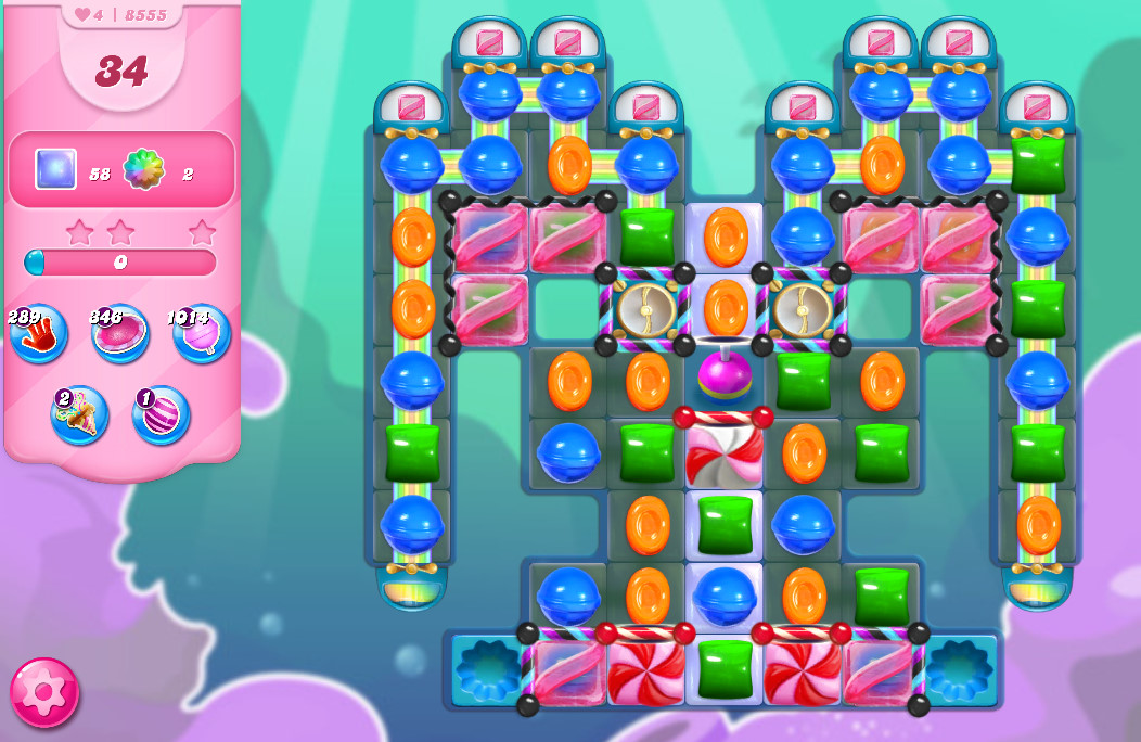 Candy Crush Saga level 8555