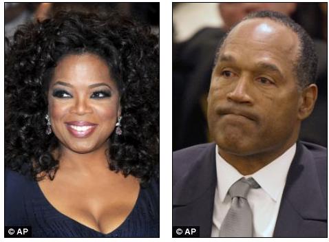 Has O.J. Simpson confessed murder to Oprah? Huge TV interview planned in which convict 'will admit he killed Nicole in self-defence