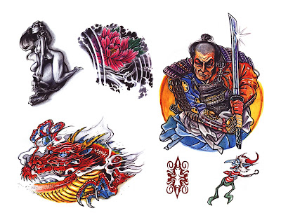 True Tribal Tattoo Body Art Sheets of tattoo flash