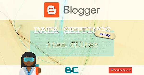 Blogger - Post option filters