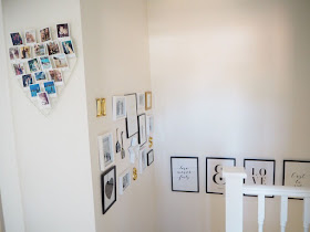 How to create a gallery wall in your home, easily and cheaply with free printable layout template to help you easily create your own display