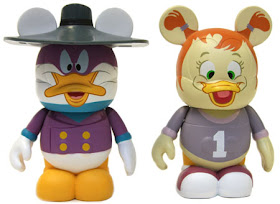 Darkwing Duck Disney Afternoon Vinylmation 2 Pack – Darkwing Duck & Gosalyn