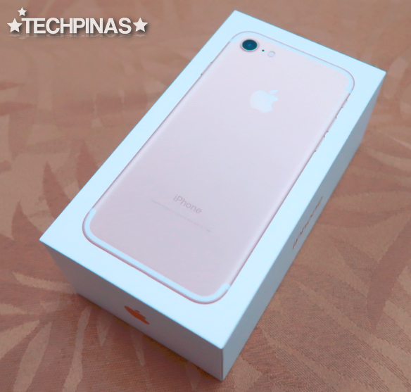Apple iPhone 7 Philippines Unboxing Photos, Video : 128GB Gold Version