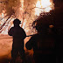 Diez horas de intenso trabajo realizo bomberos por incendio de pastizal
en el sector poniente de Parral