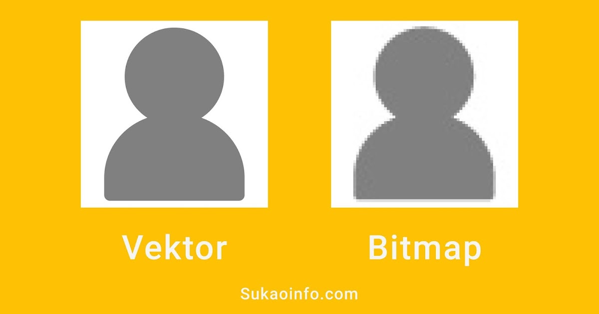 Perbedaan Bitmap Dan Vektor Web Media Belajar - Riset