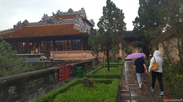   building in the Hue Citadel