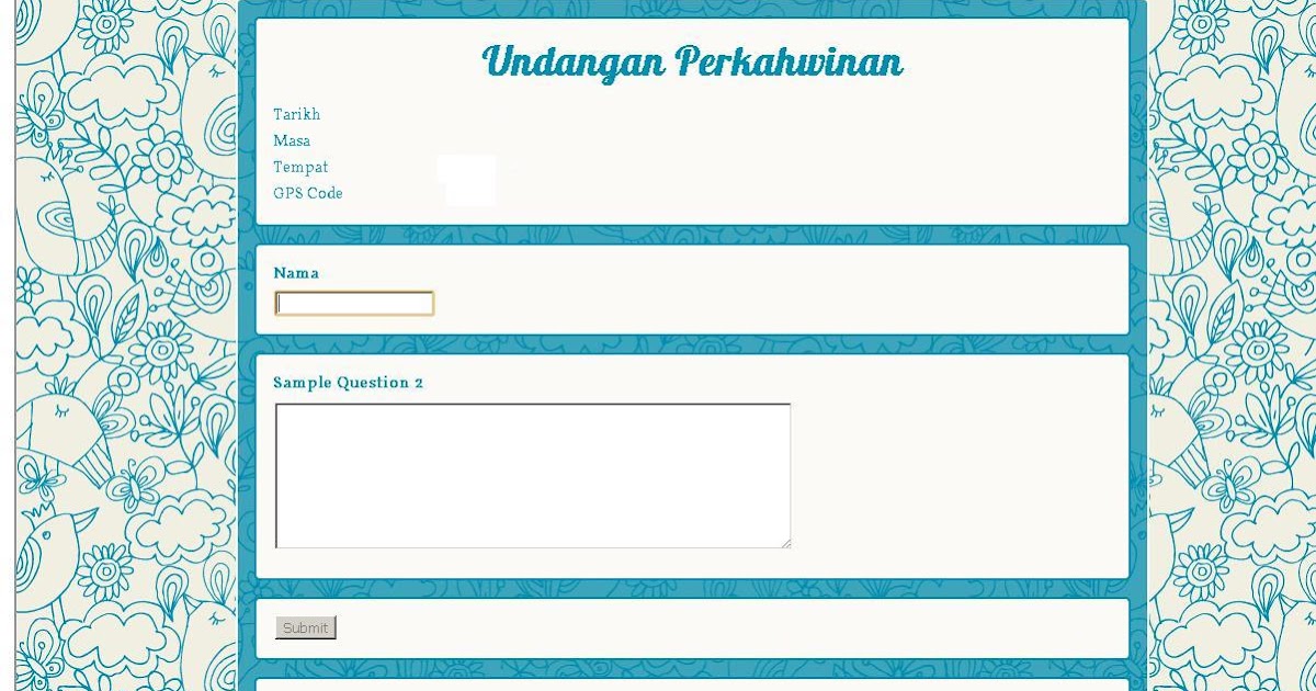 Link Soalan Google Form  rinjaymasrim