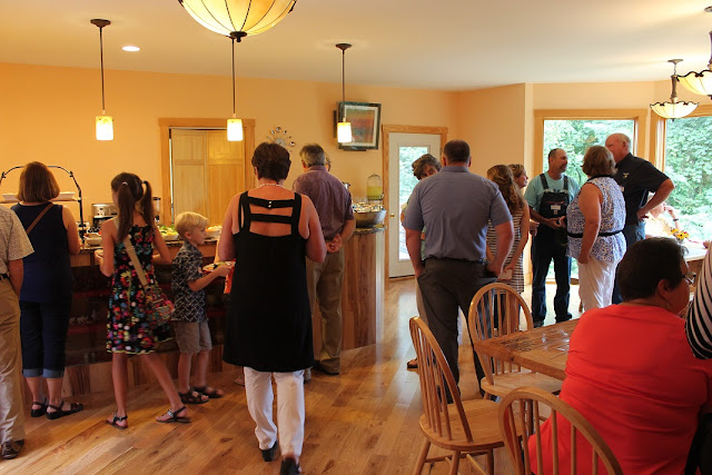 social time inside the dining room