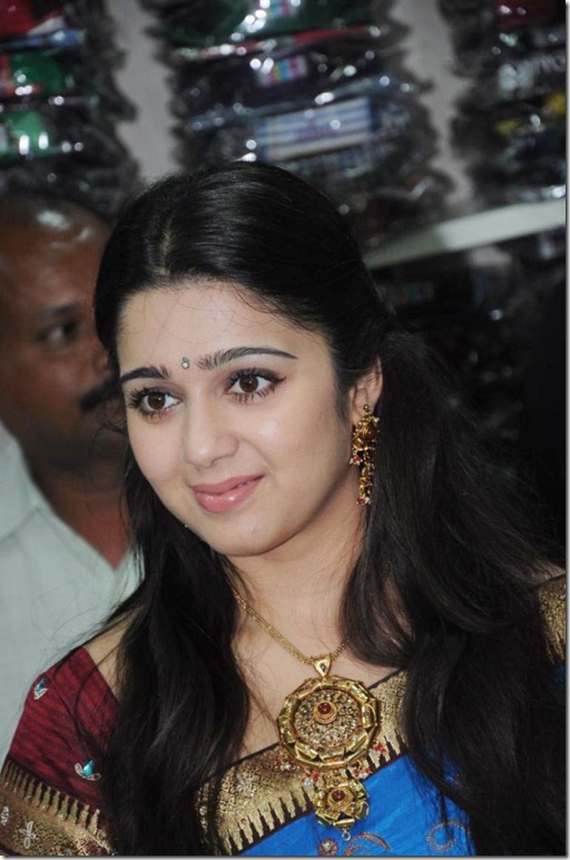 Charmi launches SVR Brothers Saree Showroom Vijayawada Photos
