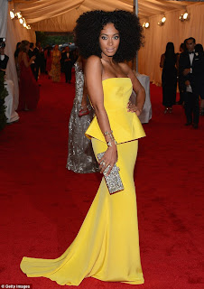 solange met gala dress, rachel roy