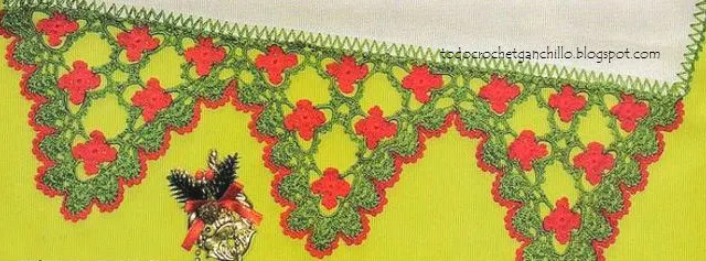 patrones de puntillas decorativas para navidad