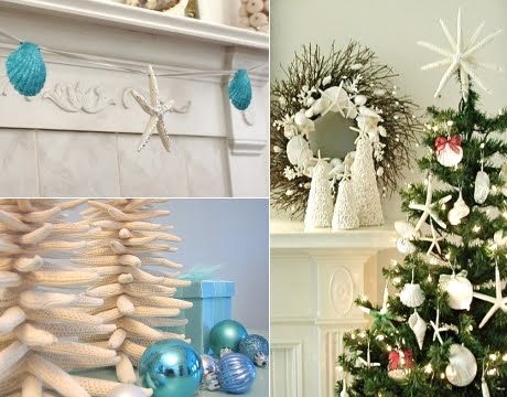 Christmas Decorations and Tree Ornaments with a Coastal Theme