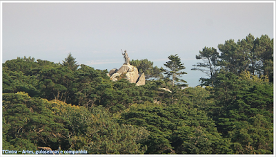 Palácio Nacional da Pena; Portugal; sem guia; Europa; Estátua do Guerreiro; Sintra