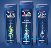 Logo Diventa tester shampoo Clear Ice Fresh