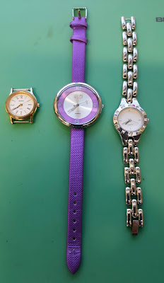 Brought back to life: Purple strap in my strap box to match one of the watches