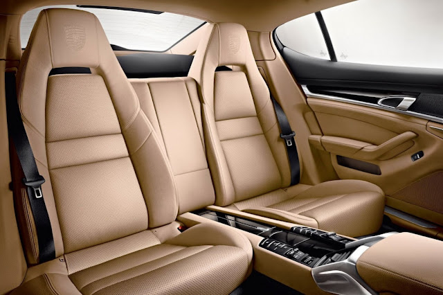 2013 Porsche Panamera Platinum Edition Rear Interior